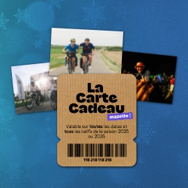 Carte cadeau pour la Mad Jacques Vélo, un week-end festif et itinérant