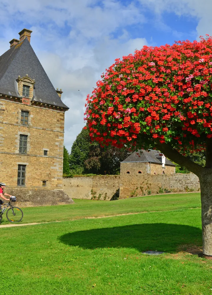 Vélo en famille à Ducey