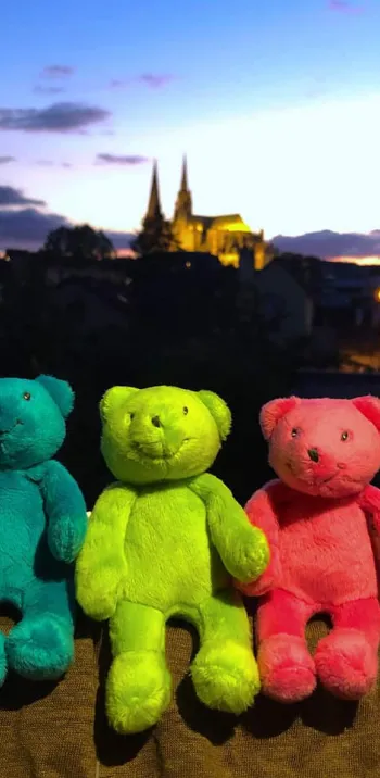 Ana Paula, trésorière de l'association Les P'tits Doudous