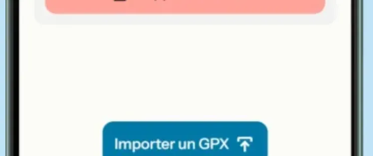 Application web mobile France Vélo Tourisme - Import GPX (Android seulement)