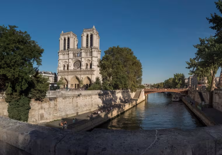 Paris, Notre-Dame et la Seine