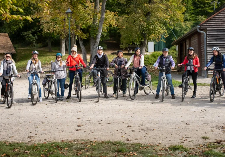 Balade à vélo lors des RDV de la Véloscénie