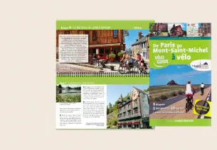topoguide Ouest France La Véloscénie de Paris au Mont Saint-Michel