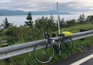 Sorties vélo de préparation avant le voyage le long de La Véloscénie 