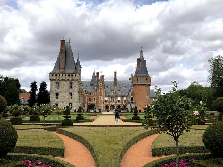 Le château de Maintenon en Eure-et-Loir le long de la Véloscénie